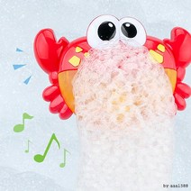 버블크랩 흡착형 유아목욕 목욕장난감 멜로디 목욕거품기, 단품