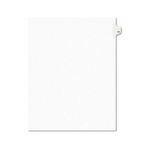 Avery Individual Legal Dividers Letter Size 52 (01052) null, 1, White