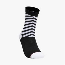라인 패턴 사이클 양말, BLK