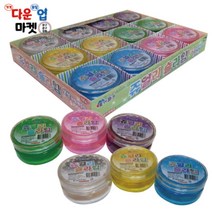 1500 쥬얼리 슬라임 12개입문구점완구 액체괴물KC인증
