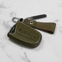 리츠S 그랜저HG 싼타페DM 더프라임 맥스크루즈 제네시스DH 에쿠스 가죽키케이스, 올리브, 리츠S H-01