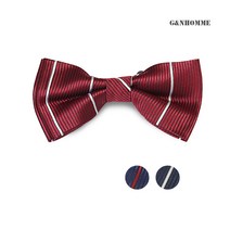 REMIZIO RM-S570 성인_아동 스트라이프 나비넥타이