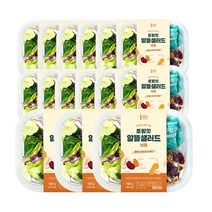 1am 토핑잇 알뜰샐러드 넛트, 180g x 15팩