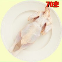 염지 삼계 닭 도매 유통 영계 생닭 -70호 (650g-750g) 옛날통닭용, 미절단 （한마리통）_무염지 | 일반포장...