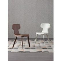 고급 식탁의자 엔틱 프렌치 유럽풍 의자 현대 미니멀리스트 안장 가죽 다이닝 체어 홈 북유럽 라이트 럭셔리 스툴 이탈리아 크림 스타일 레스토랑 등받이, [07] [커스텀 컬러 상담 고객센터]