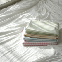 지그재그 패턴 생리 방수 패드 매트 이불 깔개, 4. 그린