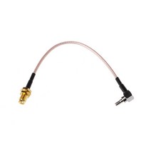 SMA 여성에서 CRC9 직각 커넥터 RG316 돼지 케이블 15cm 6 