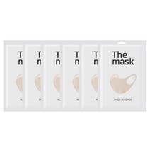 국내산 The Mask 패션마스크 6매입