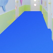 장판 단색 화이트 블랙 그레이 레드 바닥시트지 두꺼운 내마모 스튜디오 상업용 전람홀 무대 본드 바닥, T11-블루두께 색, 기본