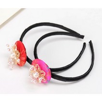 베베까꿍 유아머리띠 여아 어린이 초등학생 떨잠 한복 머리띠 헤어밴드