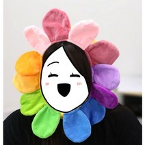 카이카이키키 꽃 모자 1pcs 해바라기 플라워 캐릭터 모자 인싸템 팬싸템 파티 생일