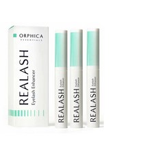 속눈썹영양제 눈썹영양제 3pcsealash 속눈썹 강화제 뉴 세럼 정품 Orphica Realash 컨디셔너 연장, 한개옵션0