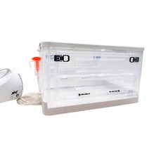 강아지 고양이 아크릴 산소방 기침 네블라이저, 화이트 28L(중형)