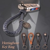 해피볼륨 코란도 스포츠 12~16 헤링본 키링 열쇠고리 키홀더, 1개, 블랙
