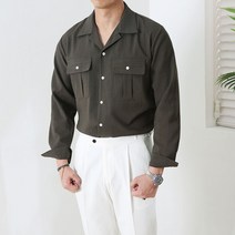리얼프리 린넨 오픈 사파리 셔츠 (5 color)