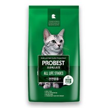 프로베스트 캣 그린 올라이프 헤어볼컨트롤 15kg, 본상품선택
