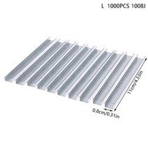 실타카 핸드타카 에어타카 건 총 금속 헤비 듀티 스테이플 목공 손톱 가구 실내 수동 스테이플 가정용 손 도구 세트, l