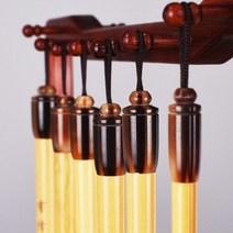 서예붓세트 초보 붓글씨 첫걸음 필방 6pcs 서예 브러시 고급 중국어 펜 세트 족제비, 없음