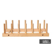 [모던하우스 창원점]내추럴우드 6칸 접시꽂이 DUC_WO031200R9