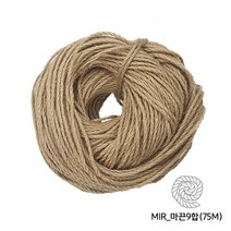 [MIR] 마끈 11종 선물포장 공예 DIY 마사 마로프 마실, 75m, 마끈9합(75M)
