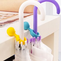 휴대용 간편 우산 고리 헹거 걸이 4586EA, 쿠팡49샵 본상품선택, 쿠팡49샵 우산거치대-랜덤