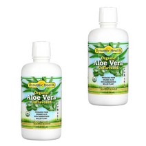다이나믹헬스 Laboratories Organic Aloe Vera Unflavored 32 floz 2통