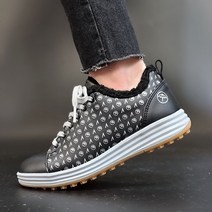 아놀드파마 겨울 골프화 스파이크리스 여성 퍼 스니커즈 털 운동화 방한 골프 신발 실내 스크린 연습용 필드용 퍼 스니커즈