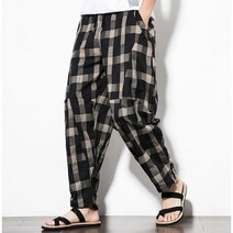LF7080 남성 마바지 항아리바지 빅사이즈 주름바지