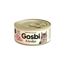 고스비 프레스코 고양이캔 칠면조 햄 어덜트 70g