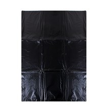75L 검정비닐봉투 50매 분리수거봉투 대형비닐봉투, 1