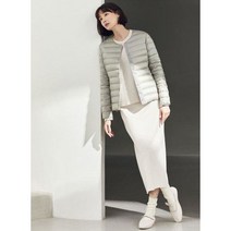 [국내 매장판] 탑텐 여성 리얼라이트 구스 크루넥 점퍼 MSC5JP2552 351808