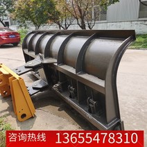 로더 3m 제설 삽 대규모 차량 온보드 도로 푸셔 제설기, [01] 브러시