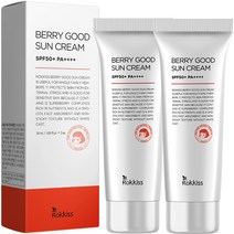 록키스 베리 굿 유기자차 선크림 SPF50+ PA++++, 2개, 50ml