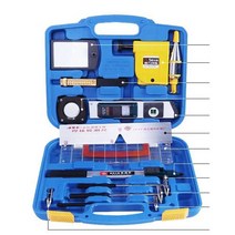 디지털 수평기 수준기 평행자 미니 경사계 각도기, 9점 세트