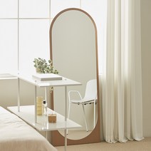 [이달의 핫신상] 파로마 헤즐넛B 타원형 전신거울 / 포토존거울 / 대형거울 아치형거울, 메이플