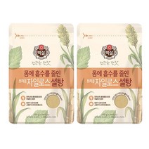 Tsm 백설 몸에 흡수를 줄인 자일로스 브라운 설탕1+1, 자일로스 (브라운 500g 2개)