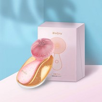 소닉 클렌저 딥 모공 초음파 전기 실리콘 페이셜 클렌저 브러시 충전식 얼굴 마사지 진동기 스킨 케어 도, 01 PINK