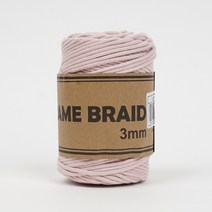 마크라메 브레이드, 6 베이지 핑크