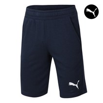 푸마 에센셜 스몰로고 남자 트레이닝 헬스 운동 면 반바지 586709-76