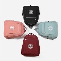 손잡이 어깨메는 백팩 생활방수 천가방 접히는 자전거백팩 폴딩가방 뒤로, 스카이블루