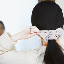 코듀로이 리본 스크런치 DIYSET 리본 곱창 만들기 [동영상]