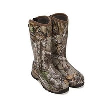 TIDEWE 800g 단열재가 있는 고무 사냥 부츠 방수 단열 Realtree Xtra Camo 따뜻한 부츠 6mm 네오프렌 내구성 야외 부츠 남성용(사이즈 5~14)