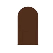 헤드보드 침대 헤드 보드 쿠션 프레임원형 아크 다다미 부드러운 가방 머리판 홈 장식 액세서리 아기 방 벽, 14 colour10_02 20x40cmx1pcs