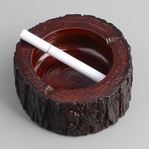 재떨이 원목재떨이 재털이 가정용 업소용 흡연실 사무용, 1, 단색(소)