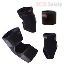 K2안전용품/손목/팔꿈치/무릎/발목보호대/케이투/안전화, [옵션2]K2팔꿈치보호대(M)