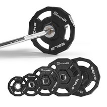 엑사이더 고급 우레탄 중량 원판 바벨 플레이트 MD1025 2.5kg, 원판(MD1025)5kg x 2