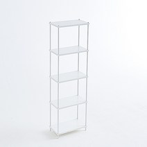 이지어쌤블 다용도 5단 선반장, 화이트