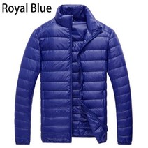 패딩 남자패딩 점퍼 남성 남자 M5X 6 색 초박형 경량 스탠드 칼라 자켓 솔리드 코튼 Broadcloth 지퍼 가을 겨울 슬림 코트
