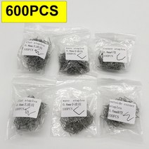 자동용접면 플라스틱 수리 스테이플 용접기 핫 자동차 범퍼 용접 네일 도구 액세서리 1200 개 600, 2.600PCS