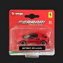부라고-1:64 페라리 488 GTB 458 스파이더 F40 컴피티션 엔조 430 스쿠데리아 스쿠데리아 F12TDF 콜릿 다이 캐스트 자동차 모델 스포츠카, sf90